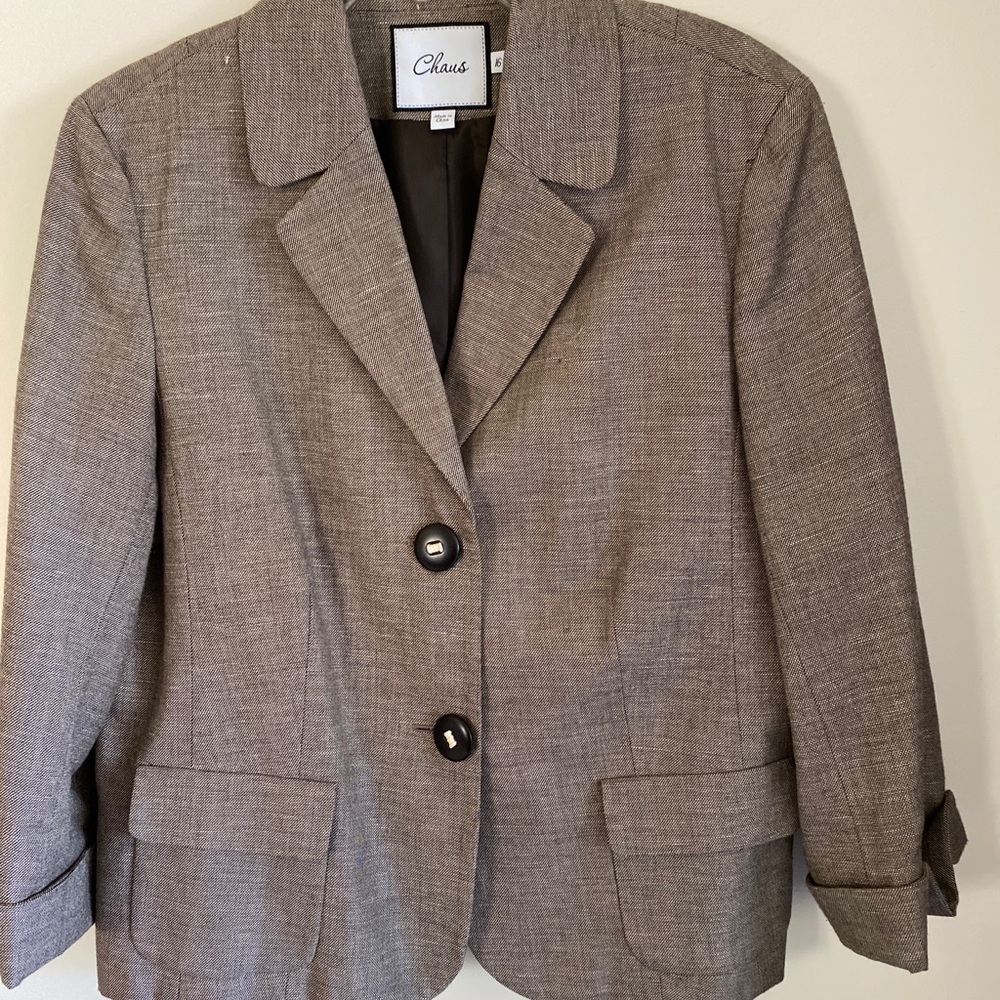 Chaus brown blaser